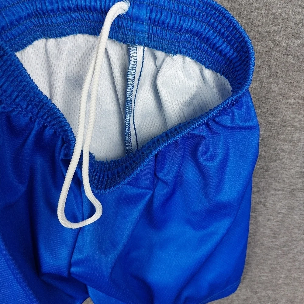ZEENI YOUTH BRIGHT BLUE ATHLETIC DRAWSTRING PULLON SHORTS SZ XS SOCCER GYM PLAY